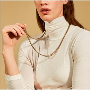 Jenny Bird Gold Billie Multistrand Necklace